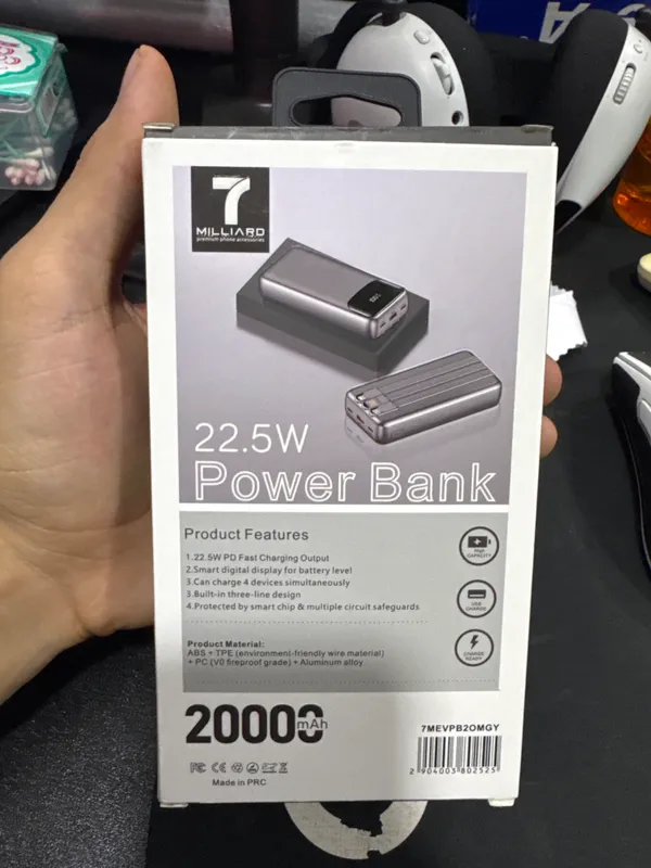 Super powerbank EVO 20000 mah 22.5W sapety🛩️ 3