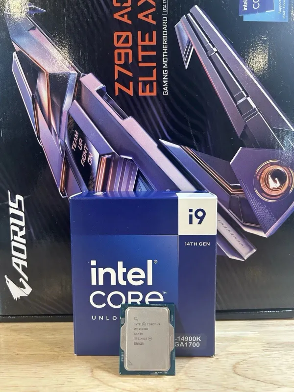 Intel Core i9 14900K + AORUS Z790 Elite AX #XOLATI YANGIDEK# 1 Intel Core i9 14900K + AORUS Z790 Elite AX #XOLATI YANGIDEK# 1