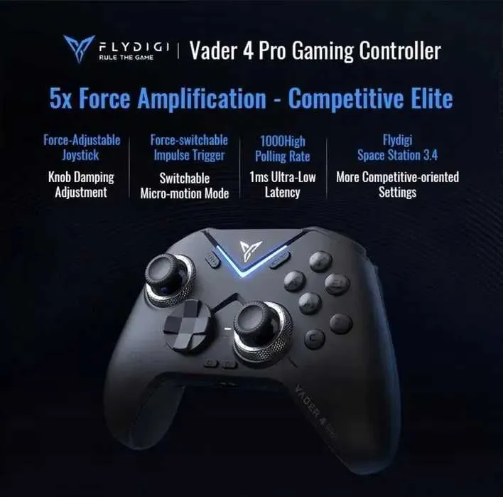 Геймпад Gamepad Flydigi Vader 4 Pro + кейс case Геймпад Gamepad Flydigi Vader 4 Pro + кейс case
