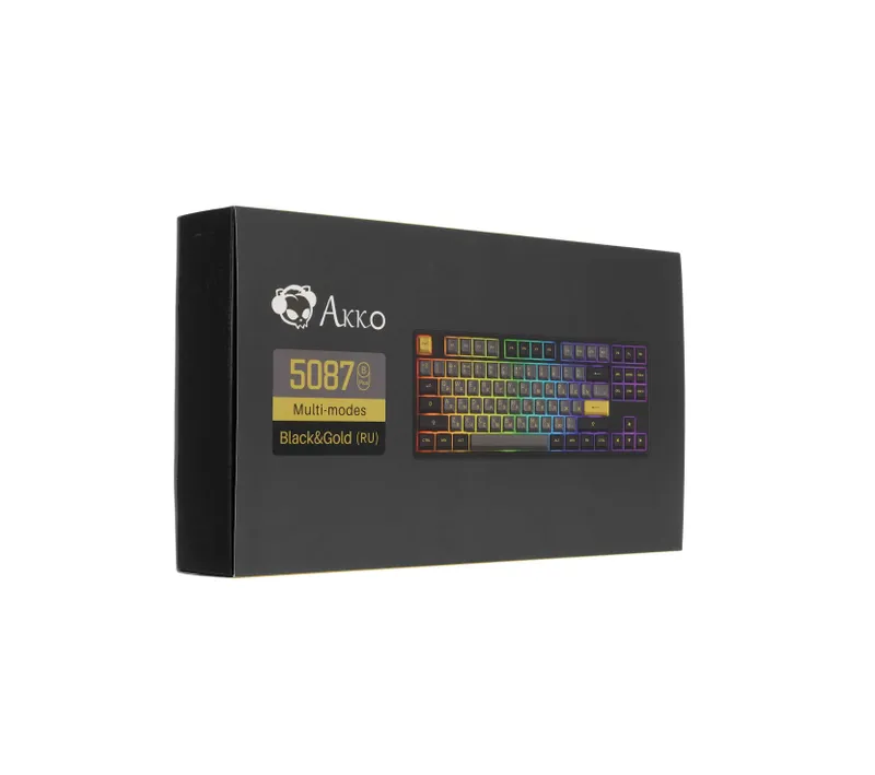\ Клавиатура AKKO 5087B Plus Black & Gold — фото 2
