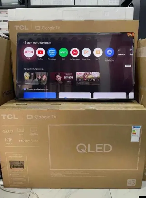 Телевизор TCL 43S5K 43″ QLED Smart Google TV — фото 2