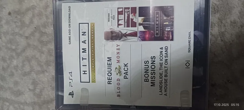 Пс4 диск срочно сотилади HITMAN холати янгидай Кам ишлатилган Сагдиана — фото 5