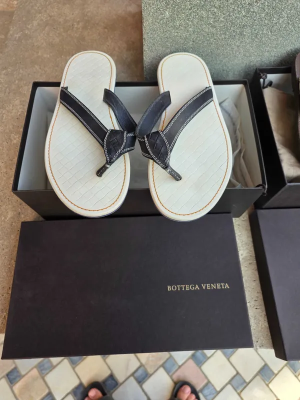 BOTTEGA VENETA сланцы оригинал аллигатор эксклюзив 4