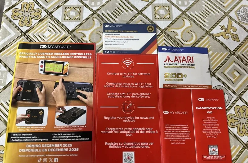 ATARI GameStation Go. 200+ videoo‘yin | JEUX VIDEO 5 ATARI GameStation Go. 200+ videoo‘yin | JEUX VIDEO 5