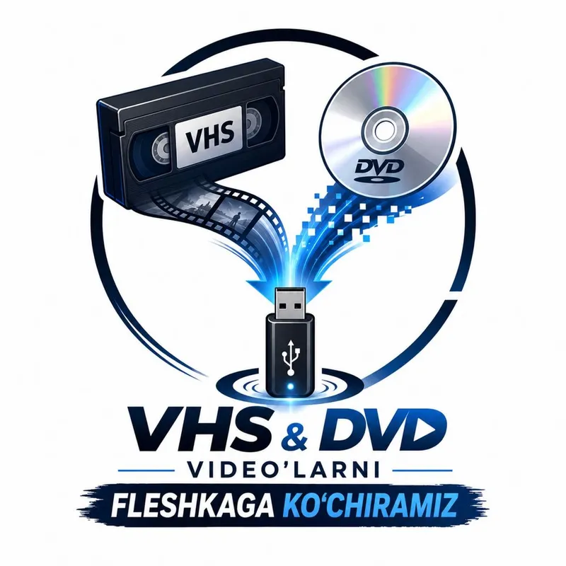 VHS va DVD videolarni fleshkaga ko‘chirish xizmat