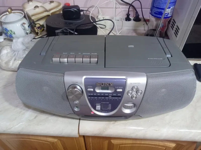 Sony boombox CD кассета 2 Sony boombox CD кассета 2