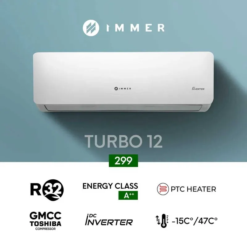 Кондиционер Immer Turbo 12 Гарантия и доставка в бонус Установщик есть — фото 5