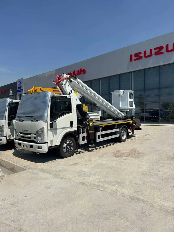 Телескопическая вышка – 18 и 22 м ISUZU NPR75K 1