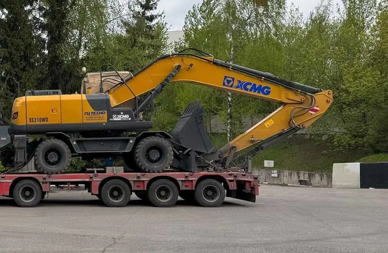 Экскаватор колесный XCMG XE210WD Объем ковша: 1 м склад — фото 4