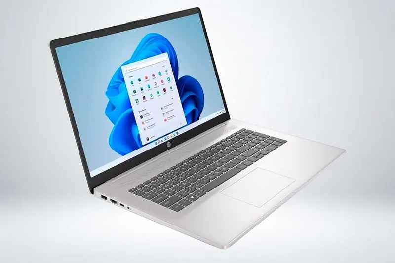 HP 17 / Ryzen 5 / 8GB DDR5 / 512GB SSD / 17.3" IPS / Гарантия 1 год — фото 3