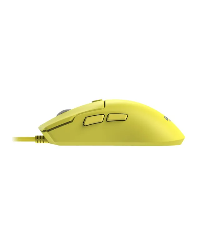 Мышь игровая 2E GAMING MG315, USB-A, проводная, желтая — фото 3
