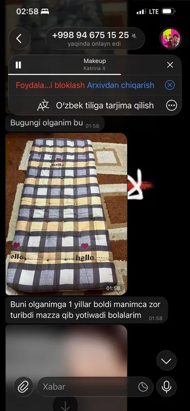 Pahtali matraslar 2