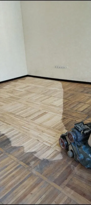 Шлифовка пол паркет рестоврация лакировка 6