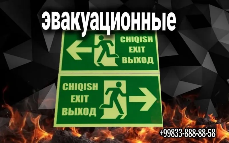 Табличка выход 220 — фото 2