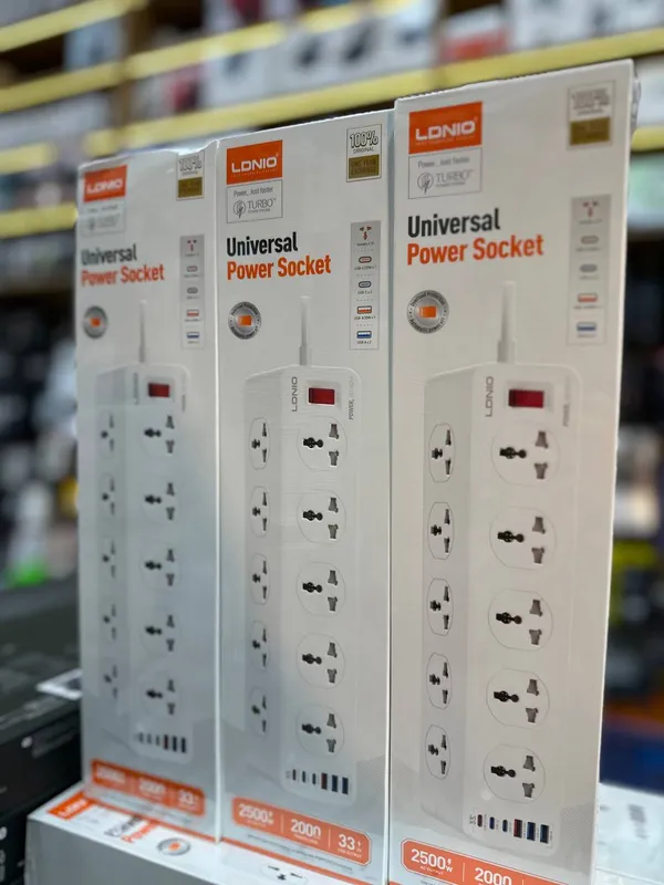 Uzatgich “pilot” tarmoq filtri Ldnio Power Socket