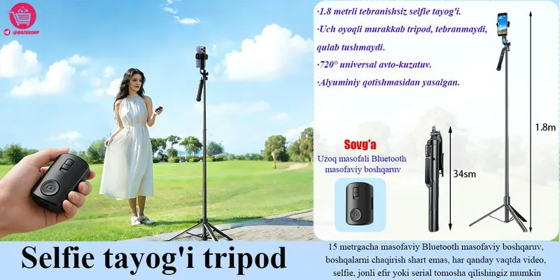 Kõp funksiyali Selfi tayoqcha