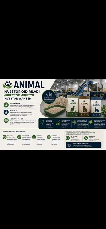Investor kerak.Нужен инвестор!