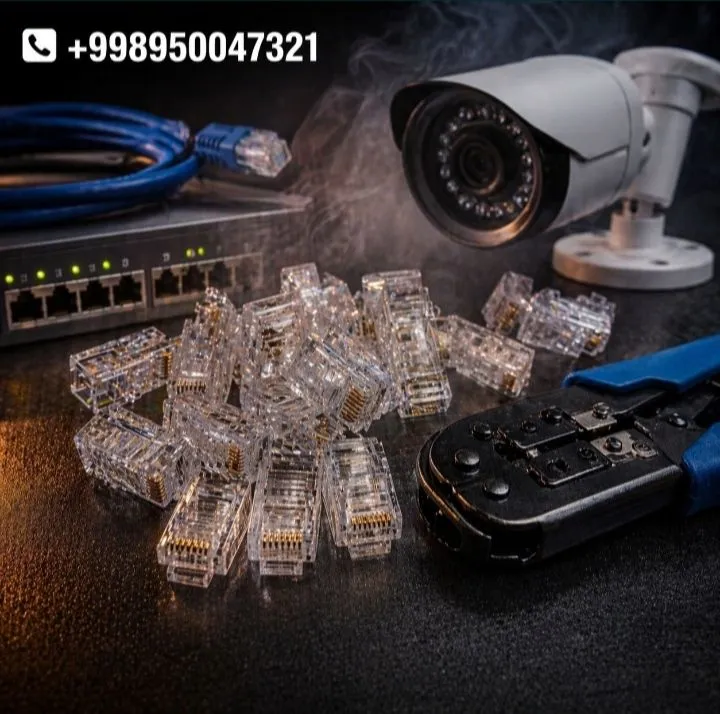 Конектор RG - 45 4 Конектор RG - 45 4