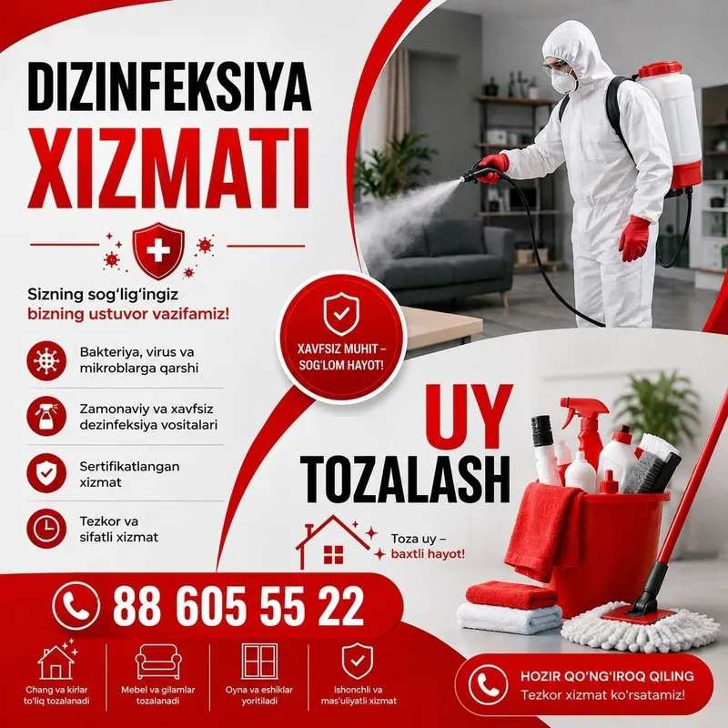 Dezınfeksıya xızmatı 2 Dezınfeksıya xızmatı 2