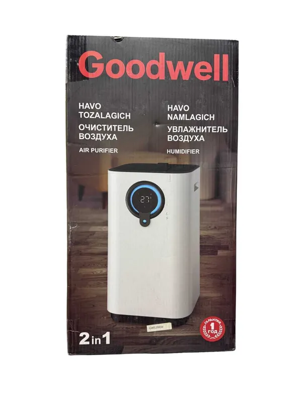Очиститель и увлажнитель воздуха Goodwell 2в1 с гарантией 1 год! — фото 1