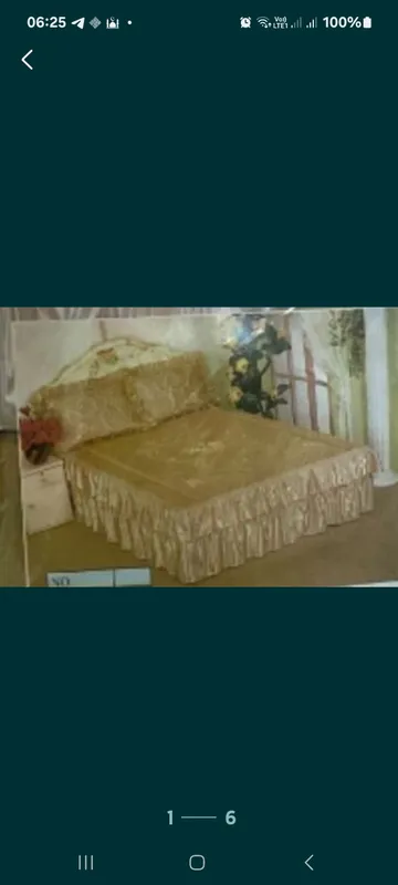 Красивое стегоное 2-х спальное покрывало