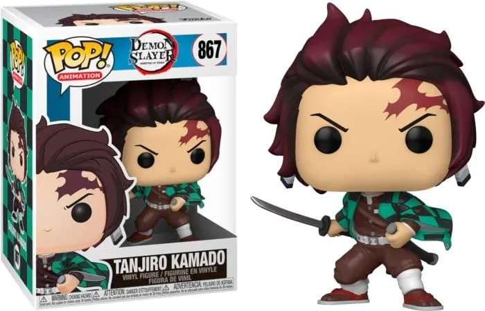 Фигурка Танджиро из аниме "Клинок рассекающий демонов " 867 Funko POP Фигурка Танджиро из аниме "Клинок рассекающий демонов " 867 Funko POP
