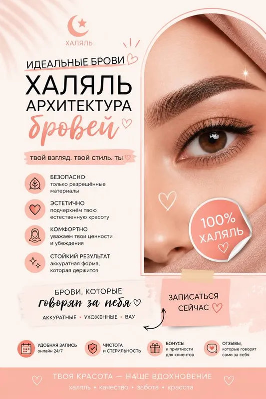 Требуется модель на архитектуру бровей — фото 1