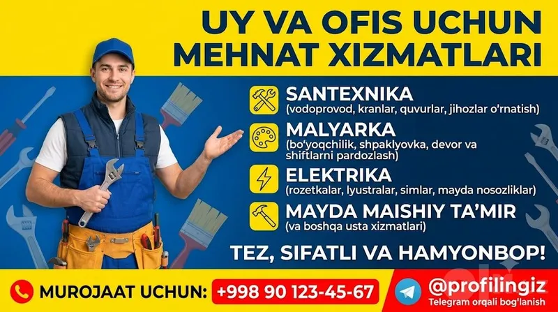 Трудовые услуги для дома и офиса. Ayron 18 Pro max Трудовые услуги для дома и офиса. Ayron 18 Pro max