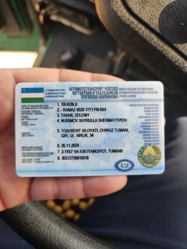 Srochnoy sotiladi Yevro Kamaz 6520 zavod gaz 2021-yil — фото 4