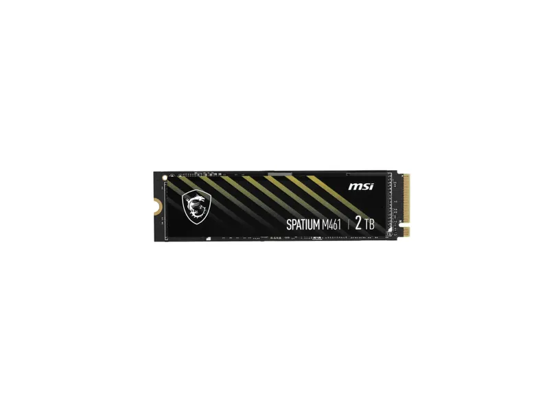 - Твердотельный накопитель SSD M.2 2TB MSI SPATIUM M461 NVMe PCIe 1