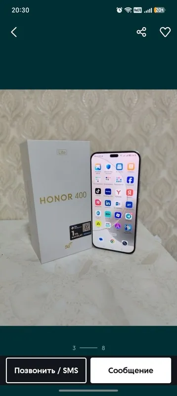Honor 400 ilte 256