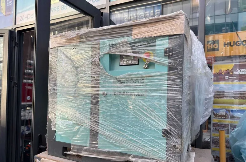 SAAAB Baosi Dfb-e50A/10bar — винтовой компрессорный блок 6