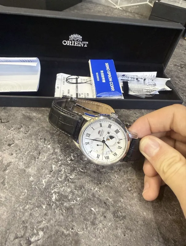 Часы от ORIENT модель Sun&Moon — фото 2