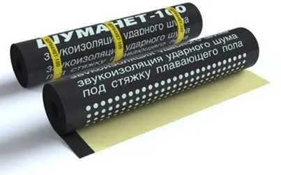 ШУМАНЕТ-100 КОМБИ звуко-гидроизолирующий материал рулонный 1