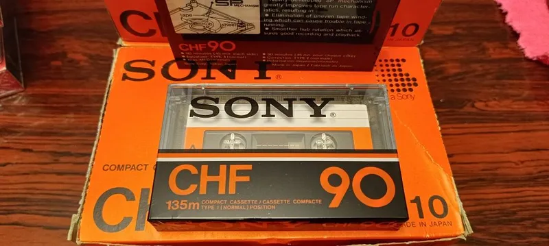 Кассеты Sony CHF 90 1 Кассеты Sony CHF 90 1