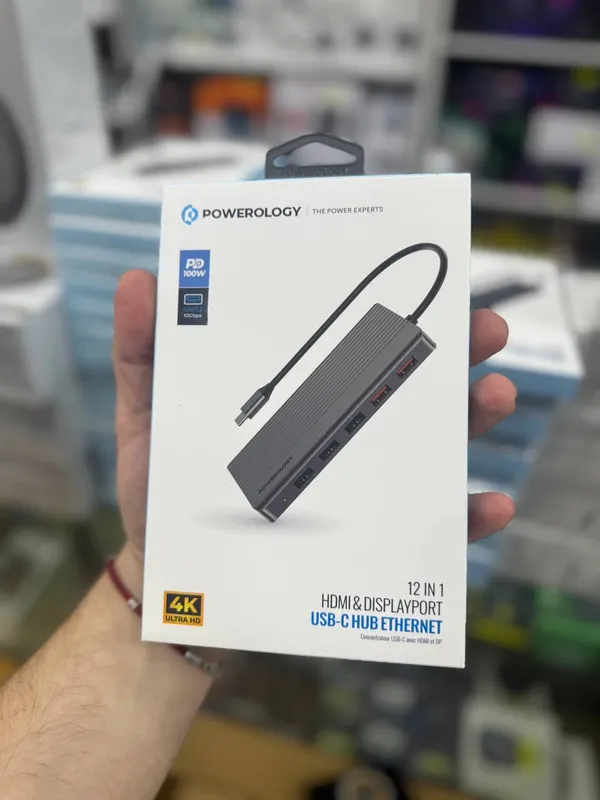Powerology USB dock station 12 in 1