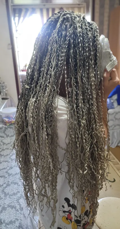 Nuqta usulida afro o‘rimlar (gofrli va to‘lqinli) o‘raman 8