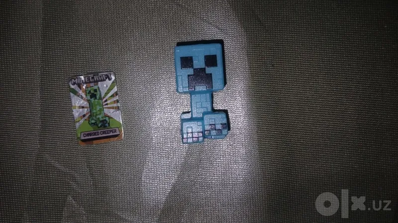 Kartochkali zaryadlangan kriper, Minecraft kolleksiyasi 3 Kartochkali zaryadlangan kriper, Minecraft kolleksiyasi 3