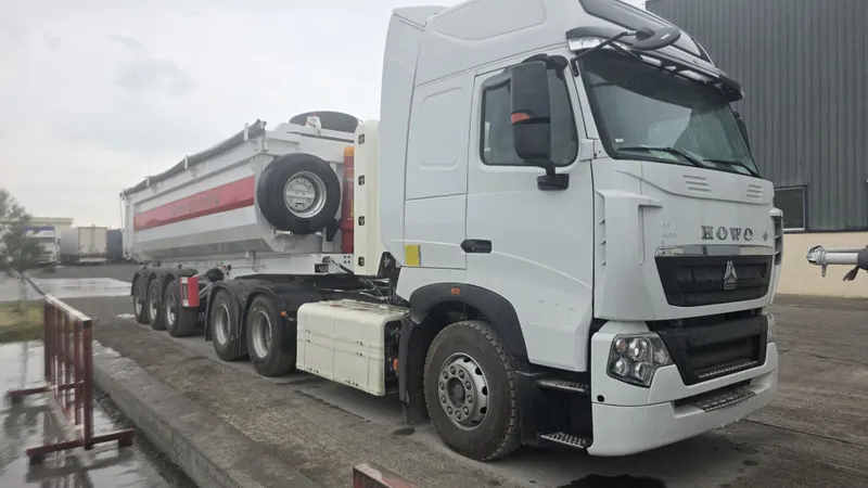 Ассалому алайкум хурматли мижозлар Бизда HOWO T7 6×4 тайёр сотувда — фото 5