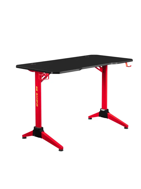 Компьютерный игровой стол 2E GAMING OTOROSHI 120 x 60 см, карбон, красный — фото 4