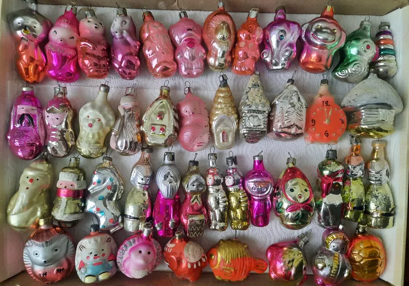 Елочные игрушки Ссср Елочные игрушки Ссср
