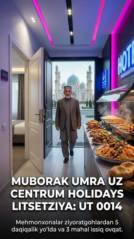 Centrum Holidays Umra Safariga Bilet Fargona Muborak Umra Uz Tur Paket 8