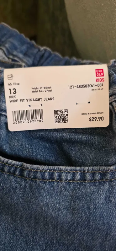 Uniqlo джинсы на подростка 3 Uniqlo джинсы на подростка 3