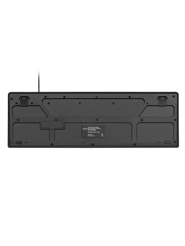 Комплект проводная клавиатура и мышка 2E MK401, USB-A, EN/RU, чёрный — фото 5
