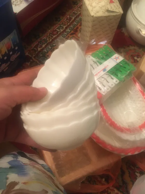 Хлебницы чашки пластмасовые 2 Хлебницы чашки пластмасовые 2