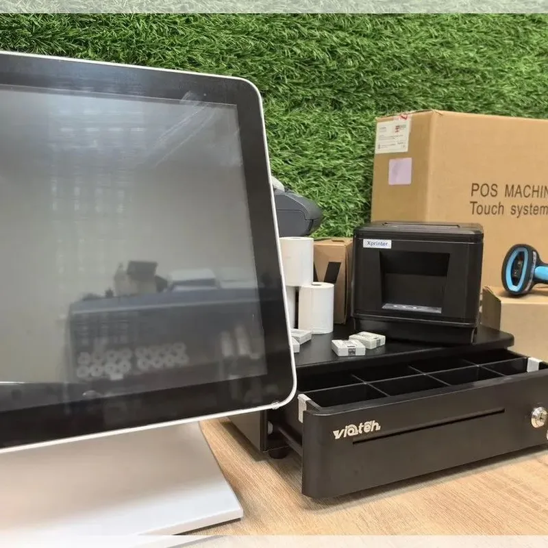 Касса стол Sensor Kassa Aparat Dokon uchun Pos Sistema Programma