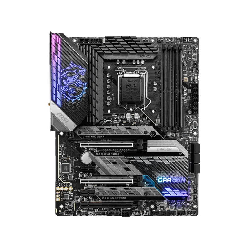 MSI MPG Z590 GAMING CARBON WIFI ona platasi 1 MSI MPG Z590 GAMING CARBON WIFI ona platasi 1