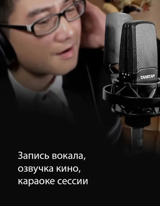 Студийный конденсаторный микрофон Takstar Tak55 4