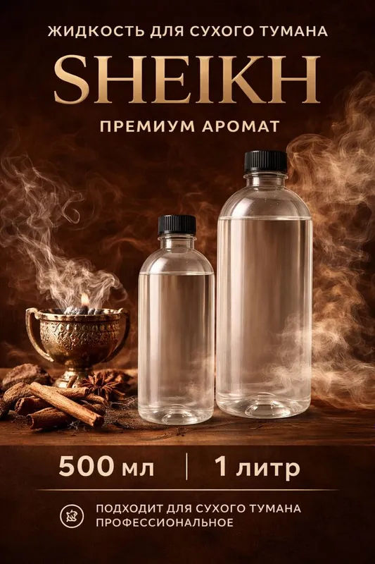 Quruq tuman uchun suyuqlik 500 ml / 1 l 6 Quruq tuman uchun suyuqlik 500 ml / 1 l 6