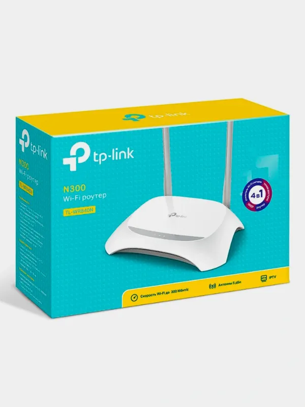 Wi-Fi роутер TP-LINK TL-WR840N 1 Wi-Fi роутер TP-LINK TL-WR840N 1